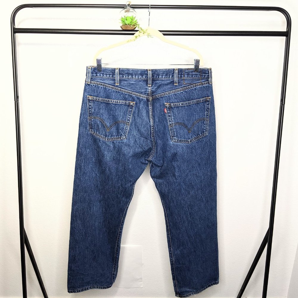 Levi's 501 0115 80s-90s Button Fly Distressed Jean - Picture 7 of 10